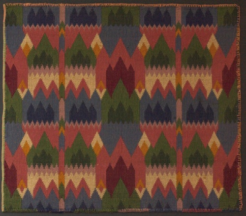 Ferdinand Nigg, undated, wool, Gobelin stitch, 57 x 65 cm
